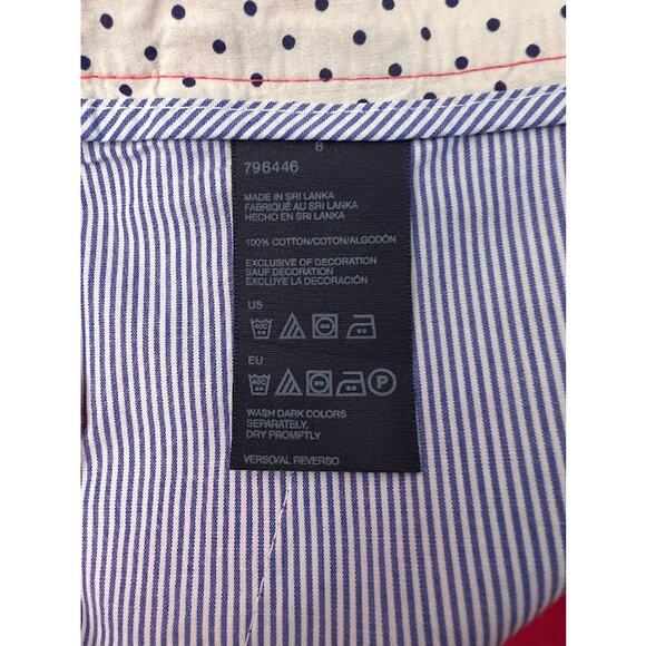 TOMMY HILFIGER Magenta/Fuscia 9" Chino Shorts Ladies Size 8 - Picture 5 of 6